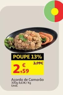 Oferta de Açorda De Camarão por 2,59€ em Auchan