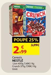 Oferta de Nestlé - Cereais Lion  por 2,99€ em Auchan