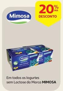 Oferta de Mimosa - Iogurte S/ Lactose Multifrutos em Auchan