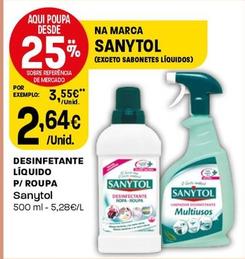 Oferta de Sanytol - Desinfetante Líquido P/ Roupa por 2,64€ em Intermarché