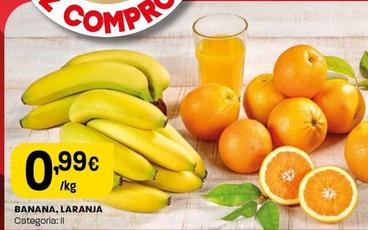 Oferta de Banana por 0,99€ em Intermarché