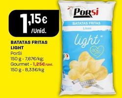 Oferta de Porsi - Batatas Fritas Light por 1,15€ em Intermarché