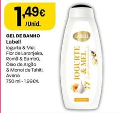 Oferta de Labell - Gel De Banho por 1,49€ em Intermarché