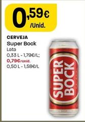 Oferta de Super Bock - Cerveja por 0,59€ em Intermarché