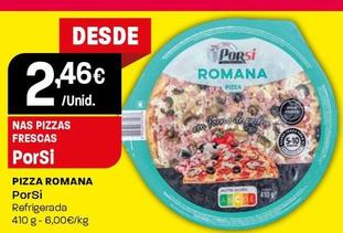 Oferta de Porsi - Pizza Romana por 2,46€ em Intermarché