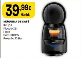 Oferta de Krups - Maquina De Cafe por 39,99€ em Intermarché