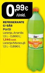 Oferta de Porsi - Refrigerante C/ Gas por 0,99€ em Intermarché