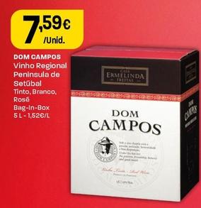 Oferta de Casa Ermelinda Freitas - Dom Campos por 7,59€ em Intermarché