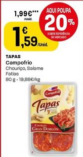 Oferta de Campofrio - Tapas por 1,59€ em Intermarché