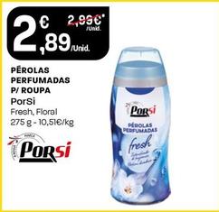 Oferta de Porsi - Pérolas Perfumadas P/ Roupa por 2,89€ em Intermarché