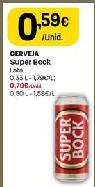 Oferta de Cerveja Super Bock por 0,59€ em Intermarché