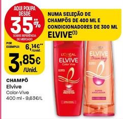 Oferta de Elvive - Champo por 3,85€ em Intermarché