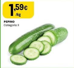 Oferta de Pepino por 1,59€ em Intermarché