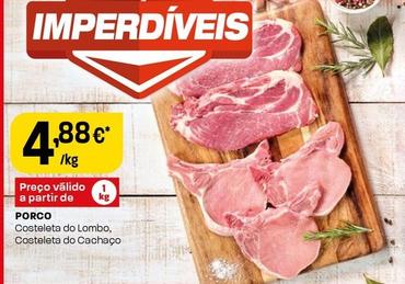 Oferta de Porco por 4,88€ em Intermarché