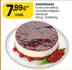 Oferta de Cheesecake por 7,99€ em Intermarché