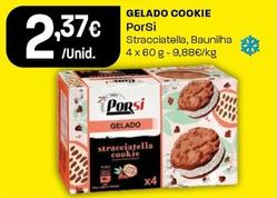 Oferta de Porsi - Gelado Cookie por 2,37€ em Intermarché