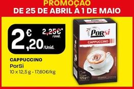 Oferta de Porsi - Cappuccino por 2,2€ em Intermarché