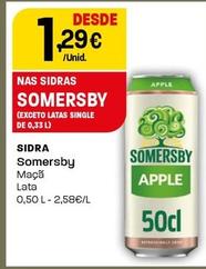 Oferta de Somersby - Sidra por 1,29€ em Intermarché
