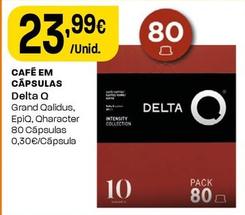 Oferta de Delta Q - Café Em Cápsulas por 23,99€ em Intermarché