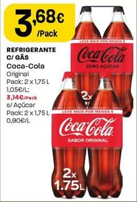 Oferta de Coca Cola - Refrigerante C/ Gas por 3,68€ em Intermarché