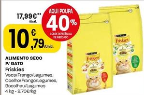Oferta de Friskies - Alimento Seco P/ Gato por 10,79€ em Intermarché