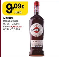 Oferta de Martini - Rosso por 9,09€ em Intermarché