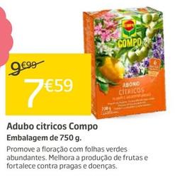 Oferta de Compo - Adubo Citricos por 7,59€ em Jardiland