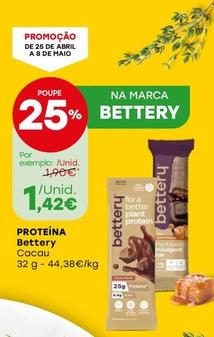 Oferta de Bettery - Proteina por 1,42€ em Intermarché
