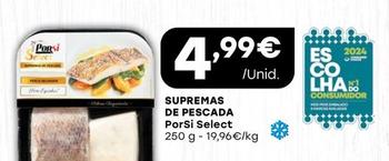 Oferta de Porsi - Supremas De Pescada por 4,99€ em Intermarché