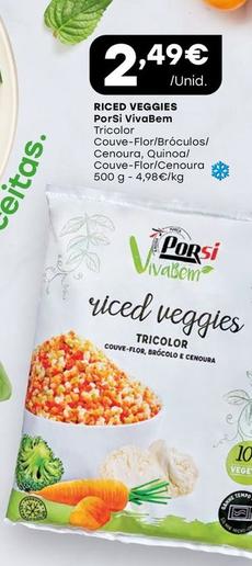 Oferta de Porsi Vivabem - Riced Veggies por 2,49€ em Intermarché