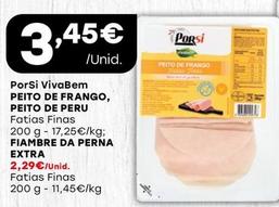 Oferta de Porsi - Vivabem Peito De Frango por 3,45€ em Intermarché