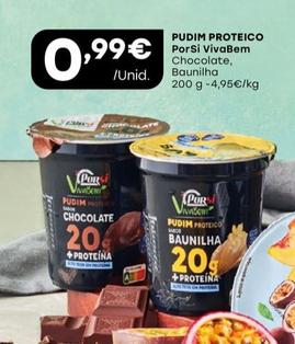 Oferta de Porsi Vivabem - Pudim Proteico por 0,99€ em Intermarché