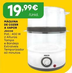 Oferta de Jocca - Máquina De Cozer A Vapor por 19,99€ em Intermarché