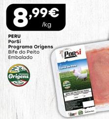 Oferta de Porsi, Programa Origens - Peru por 8,99€ em Intermarché
