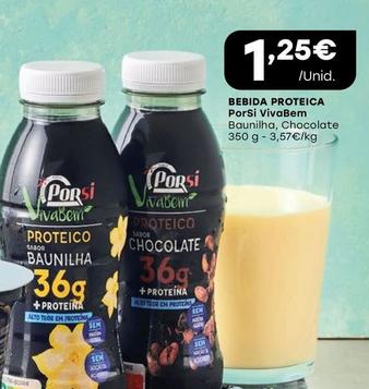 Oferta de Porsi - Bebida Proteica Vivabem por 1,25€ em Intermarché
