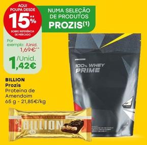 Oferta de Prozis - Billion por 1,42€ em Intermarché