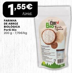 Oferta de Porsi - Farinha De Arroz Biológica Bio por 1,55€ em Intermarché