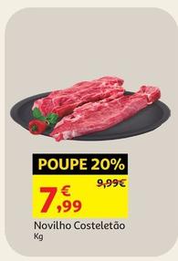 Oferta de Novilho Costeletao por 7,99€ em Auchan