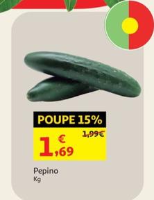 Oferta de Pepino por 1,69€ em Auchan