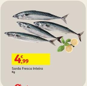 Oferta de Sarda Fresca Inteira  por 4,99€ em Auchan