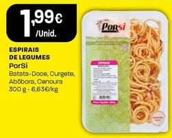 Oferta de Porsi - Espirais De Legumes por 1,99€ em Intermarché