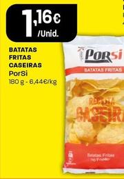 Oferta de Porsi - Batatas Fritas Caseiras por 1,16€ em Intermarché