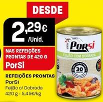 Oferta de Porsi - Refeições Prontas por 2,29€ em Intermarché