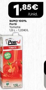 Oferta de Porsi - Sumo 100% por 1,85€ em Intermarché