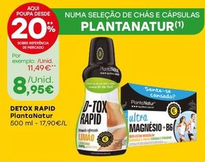 Oferta de Planta Natur - Detox Rapid por 8,95€ em Intermarché