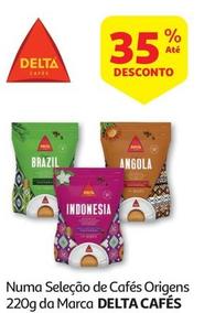 Oferta de Delta Cafes - Numa Selecao De Cafés Origens Da Marcaem Auchan