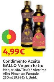 Oferta de Gallo - Condimento Azeite Virgem Extra por 4,99€ em Auchan