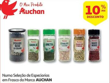 Oferta de Auchan - Numa Seleção De Especiarias Em Frasco Da Marcaem Auchan