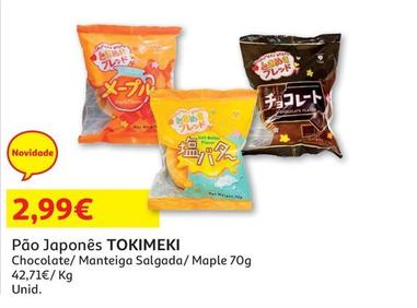 Oferta de Tokimeki - Pão Japonês por 2,99€ em Auchan