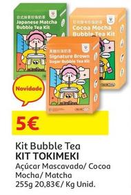 Oferta de Kit Tokimeki - Kit Bubble Tea por 5€ em Auchan